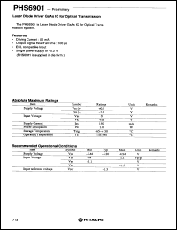 Click here to download PHS6901 Datasheet