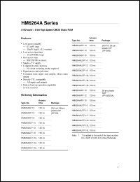 Click here to download HM6264AP-12T Datasheet
