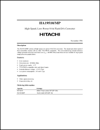 Click here to download HA19510MP Datasheet