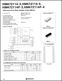 Click here to download HM472114-3 Datasheet