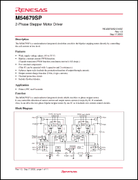 Click here to download REJ03F0052_M54679SP Datasheet