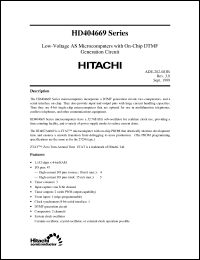 Click here to download HD40A46612H Datasheet