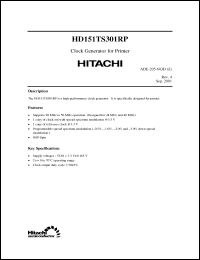 Click here to download HD151TS301RP Datasheet