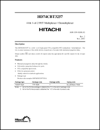 Click here to download HD74CBT3257 Datasheet