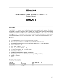 Click here to download HD66503 Datasheet