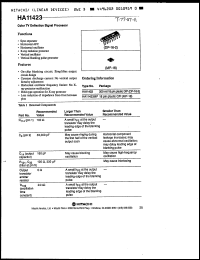 Click here to download HA11423MP Datasheet