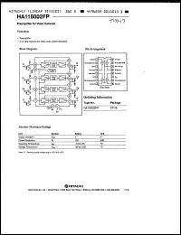 Click here to download HA118002FP Datasheet