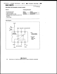 Click here to download HA118070FP Datasheet