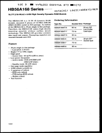 Click here to download HB56A168B6 Datasheet