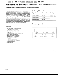 Click here to download HB56D836B7 Datasheet