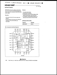 Click here to download HD49219MP Datasheet