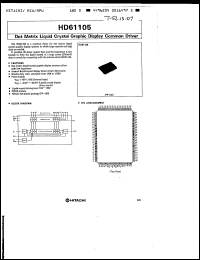 Click here to download HD61105A Datasheet