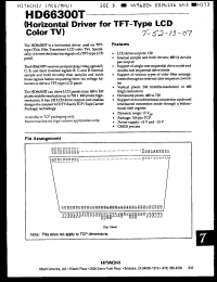 Click here to download HD66300T Datasheet