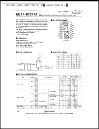 Click here to download HD74HC221AFP Datasheet