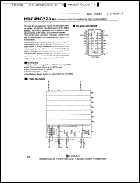 Click here to download HD74HC323FP Datasheet