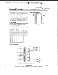 Click here to download HD74HC353FP Datasheet