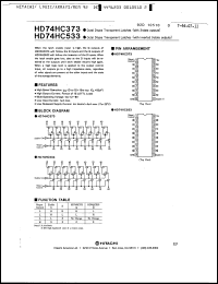 Click here to download HD74HC373FP Datasheet