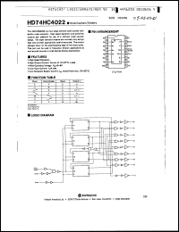 Click here to download HD74HC4022FP Datasheet