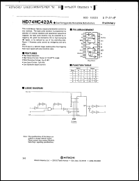 Click here to download HD74HC423AFP Datasheet