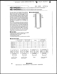 Click here to download HD74HC651FP Datasheet