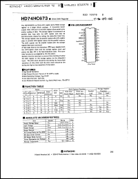 Click here to download HD74HC673P Datasheet