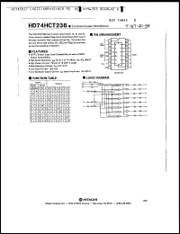 Click here to download HD74HCT238FP Datasheet