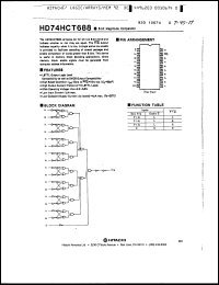 Click here to download HD74HCT688FP Datasheet