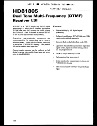 Click here to download HD81805P Datasheet