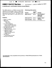 Click here to download HM5116410RR8 Datasheet