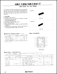 Click here to download HA12417 Datasheet