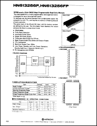 Click here to download HN613256P Datasheet
