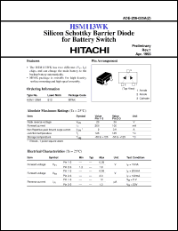 Click here to download HSM113WK Datasheet