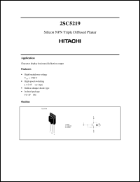 Click here to download 2SC5219 Datasheet