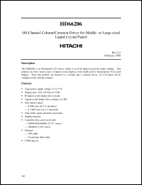 Click here to download HD66206 Datasheet