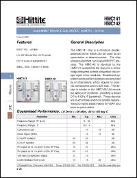 Click here to download HMC142 Datasheet
