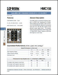 Click here to download HMC158 Datasheet