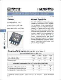 Click here to download HMC187MS8 Datasheet