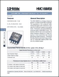 Click here to download HMC188MS8 Datasheet