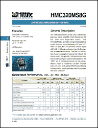 Click here to download HMC320MS8 Datasheet