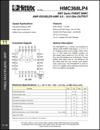 Click here to download HMC368LP4 Datasheet