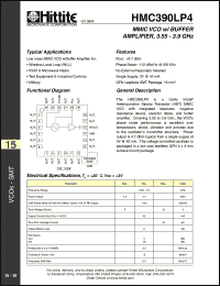 Click here to download HMC390LP4 Datasheet