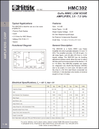 Click here to download HMC392 Datasheet