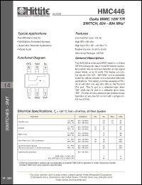 Click here to download HMC446 Datasheet