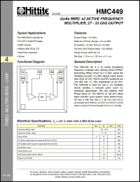 Click here to download HMC449 Datasheet