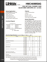 Click here to download HMC469MS8 Datasheet