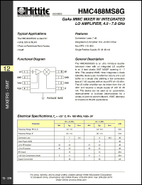 Click here to download HMC488MS8 Datasheet