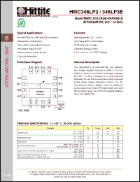 Click here to download HMC346LP3_06 Datasheet