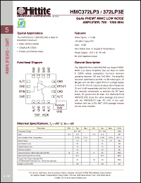 Click here to download HMC372LP3_06 Datasheet