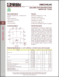 Click here to download HMC344LH5 Datasheet
