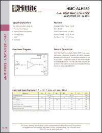 Click here to download HMC-ALH369 Datasheet